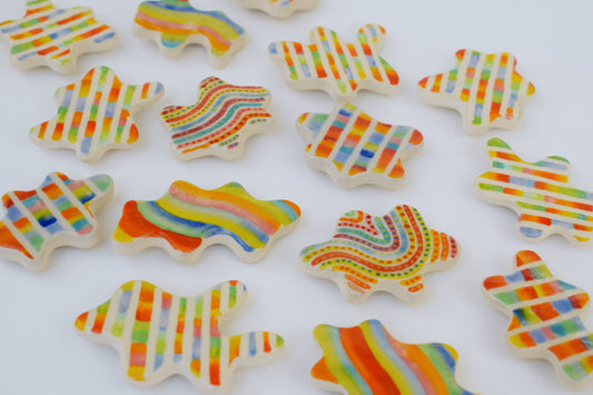 Joyful Stripe Magnets
