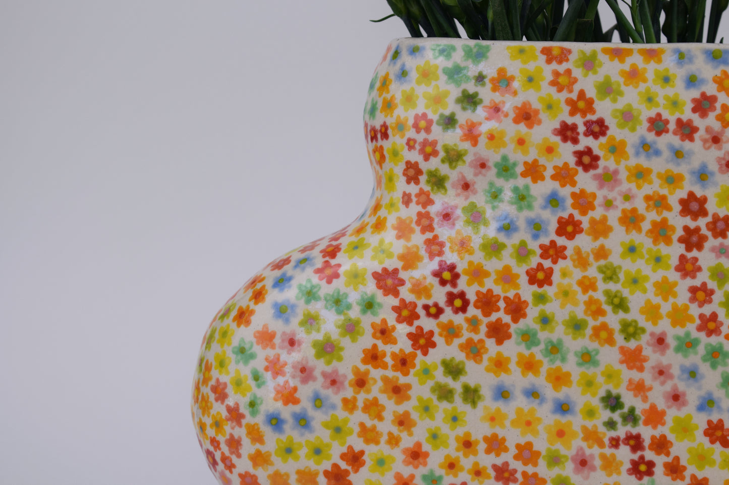 Flower Patch Blob Vase
