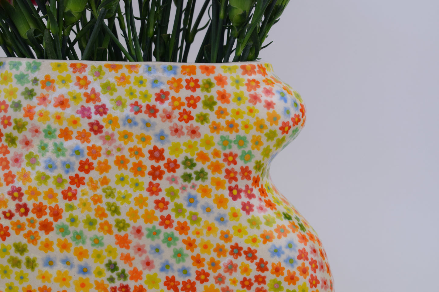Flower Patch Blob Vase