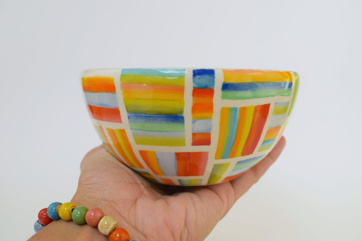 Colourful Cube Bowl