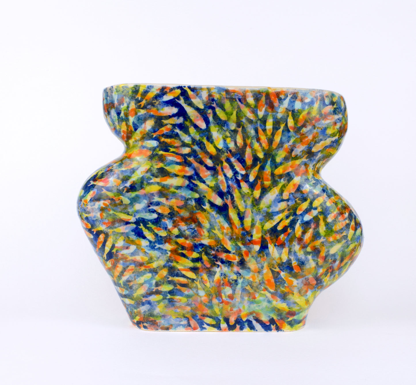 Shoal of Fish Blob Vase
