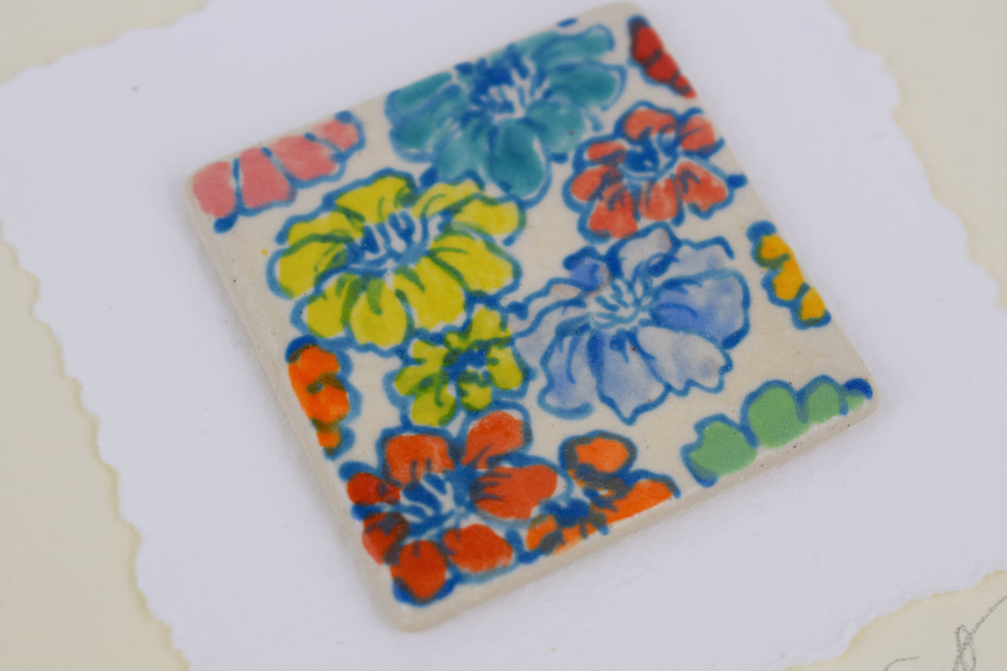 Blue Echinacea Greeting Card (3 for £20)