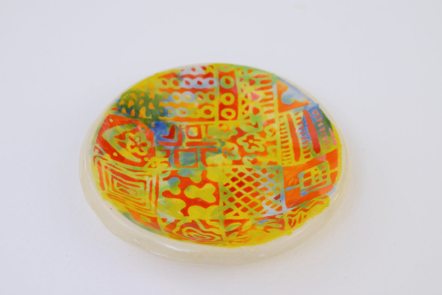 Batik Patchwork Trinket Dish