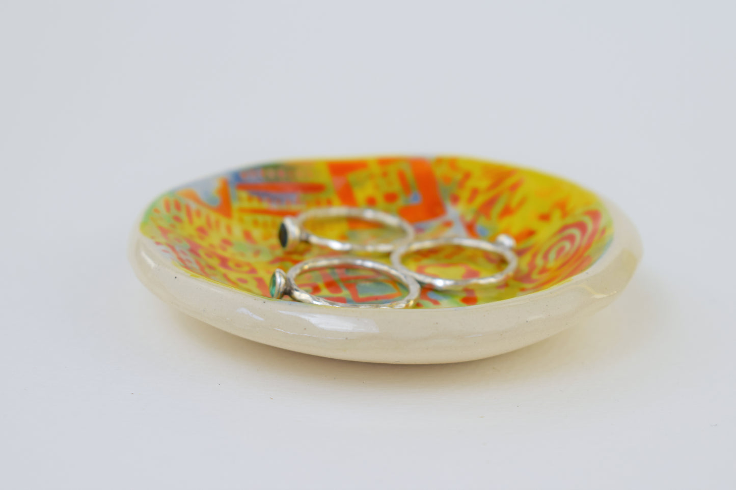 Batik Patchwork Trinket Dish