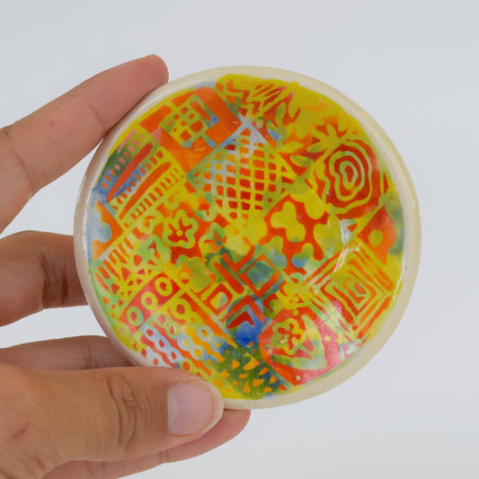 Batik Patchwork Trinket Dish