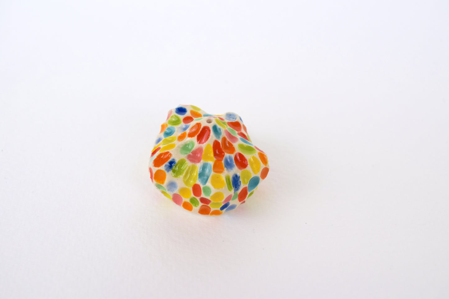 Carved Sunshine Blob Incense Holder