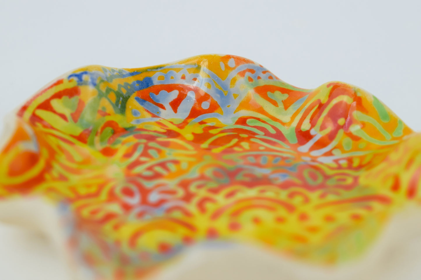 Batik Abstract Trinket Dish