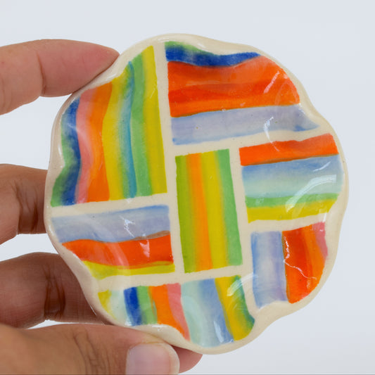 Colourful Cube Trinket Dish
