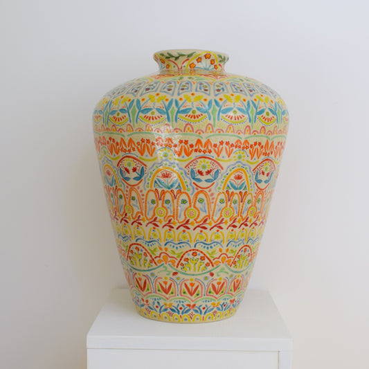 Floral Harmony Vase