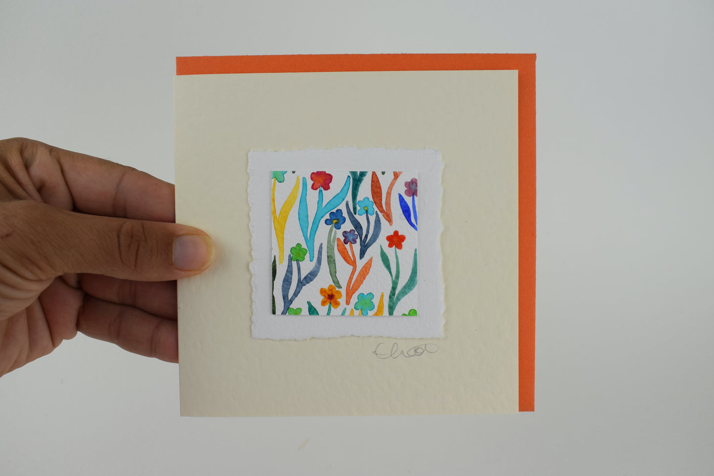 Floral Greeting Card (3 for £20)