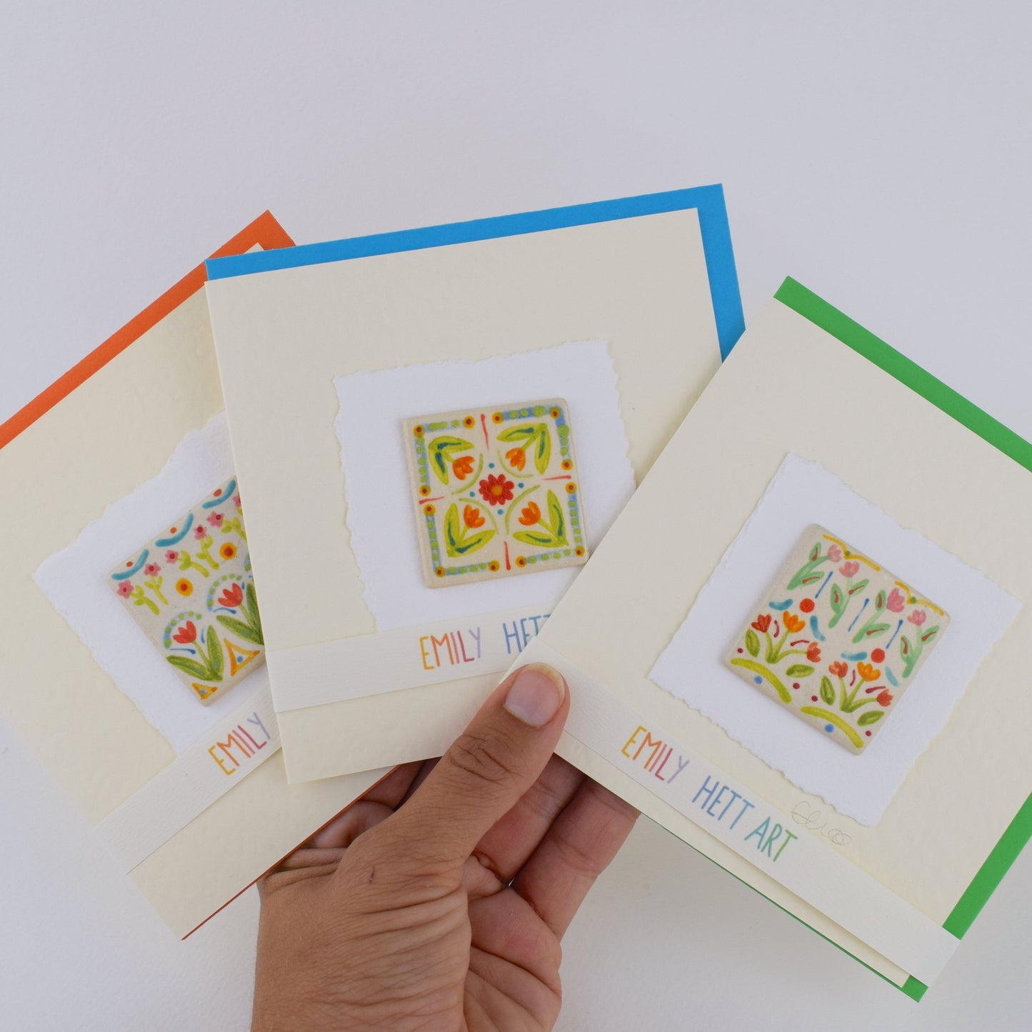 Floral Harmony Greeting Card (3 for £20)