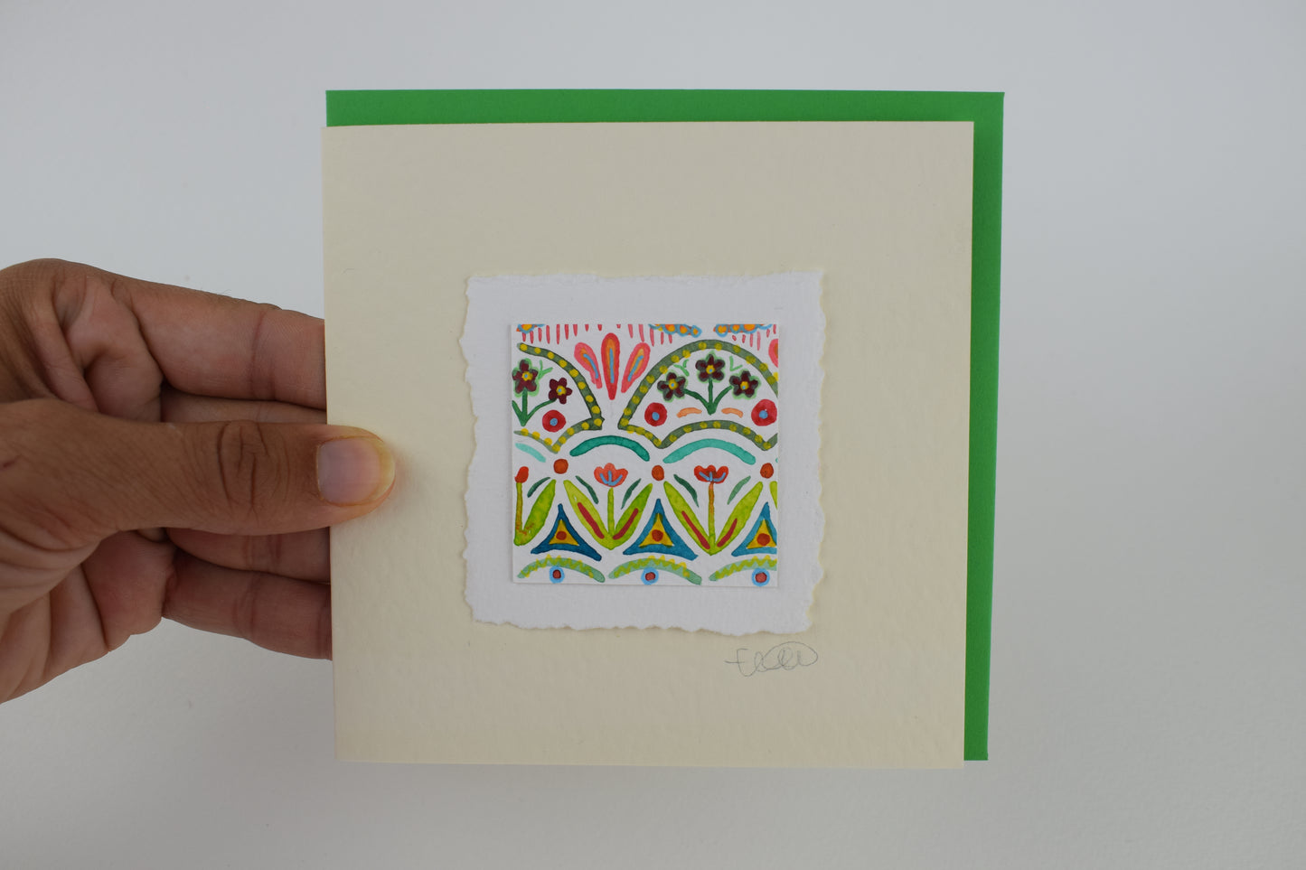 Floral Harmony Greeting Card (3 for £20)