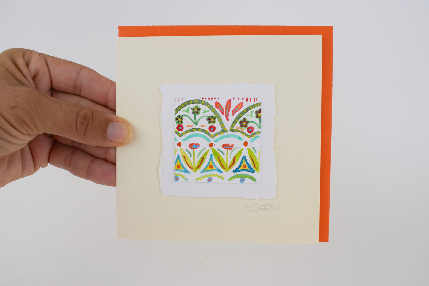 Floral Harmony Greeting Card (3 for £20)