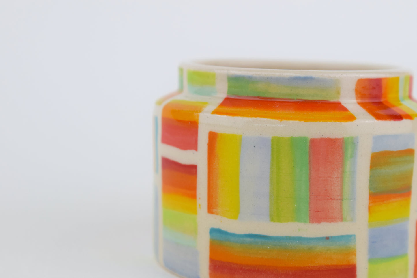 Colourful Cubes Vase IV