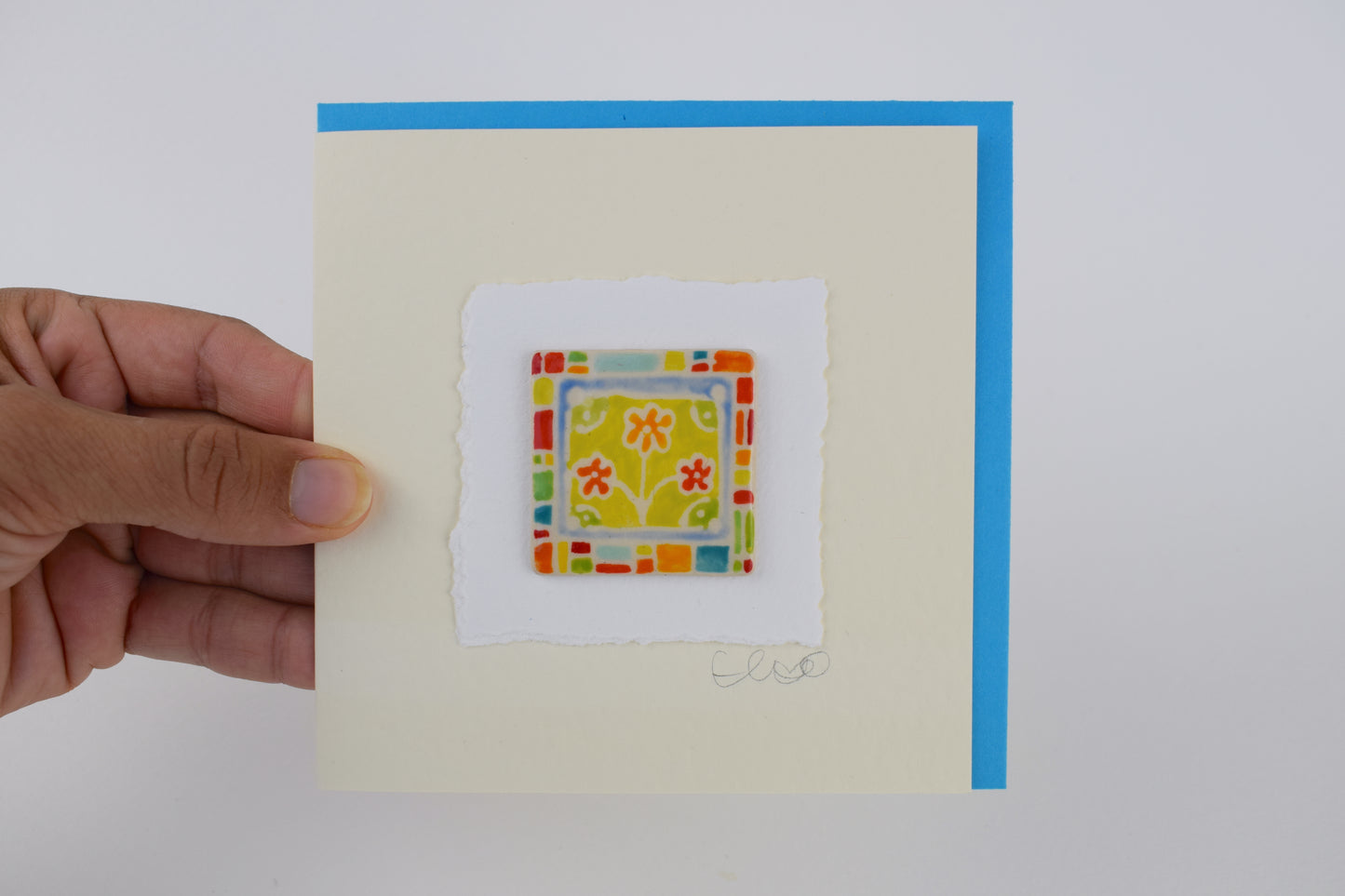 Flower Bouquet Greeting Card (3 for £20)