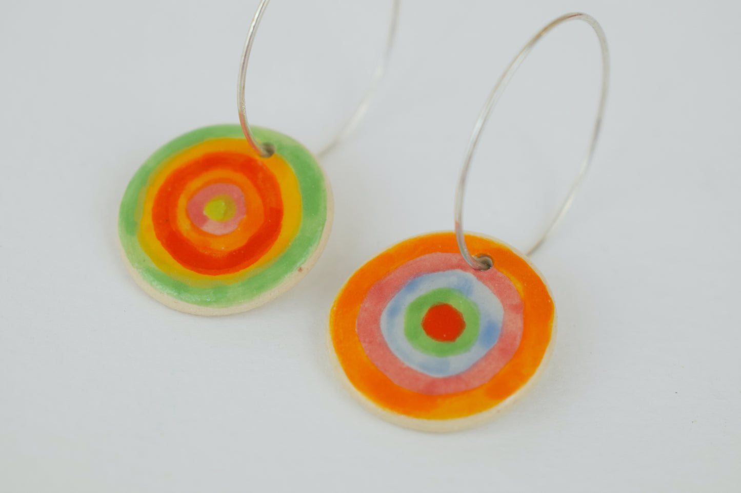 Multicoloured Spot Earrings