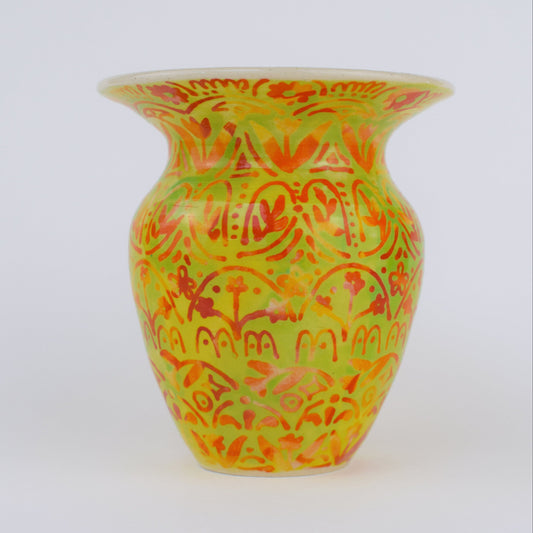 Batik Bloom Mini Vase