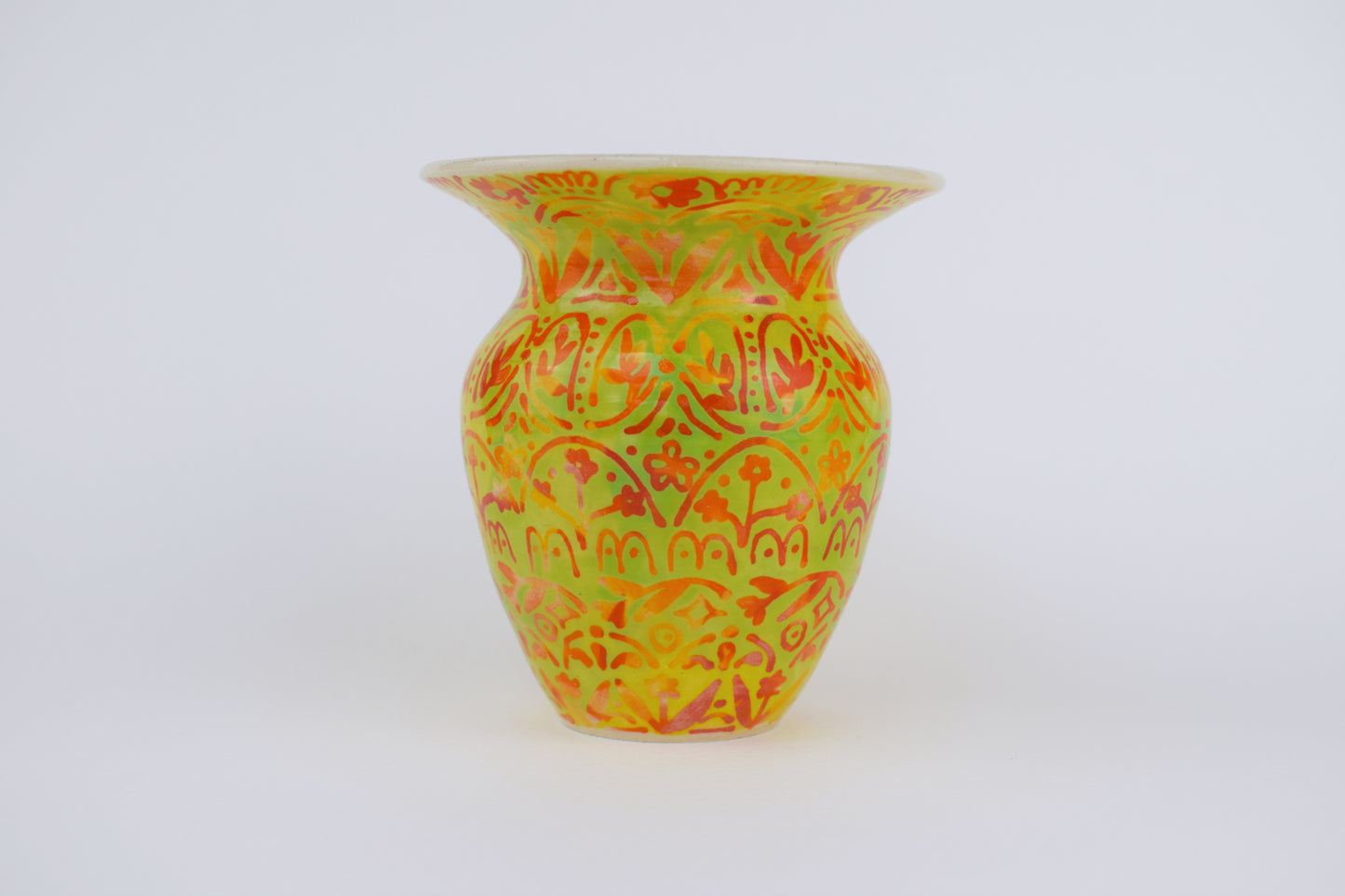 Batik Bloom Mini Vase