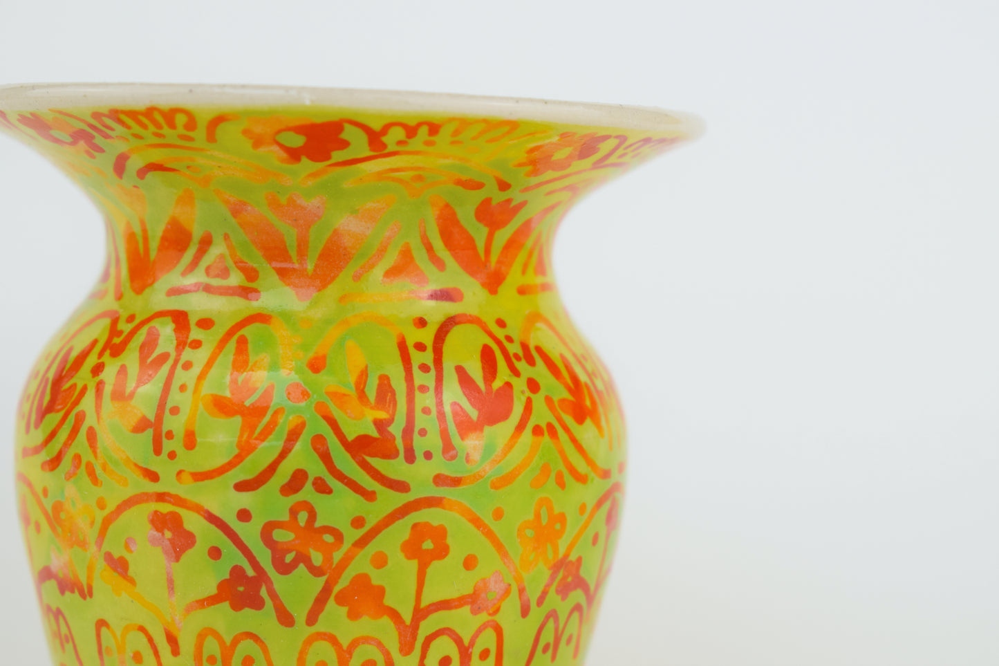 Batik Bloom Mini Vase