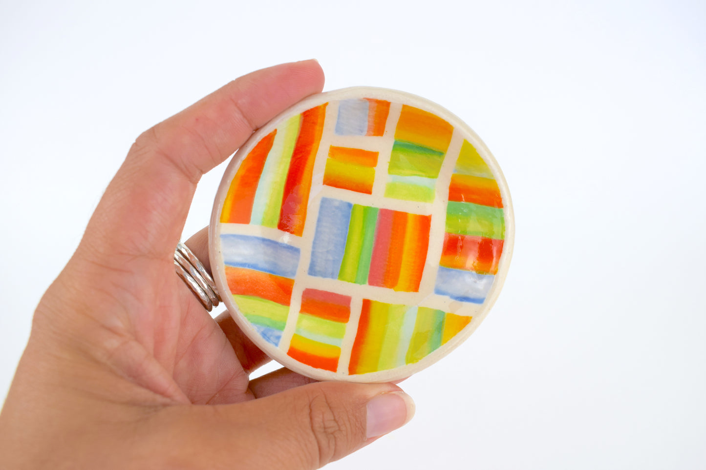 Colourful Cube Trinket Dish