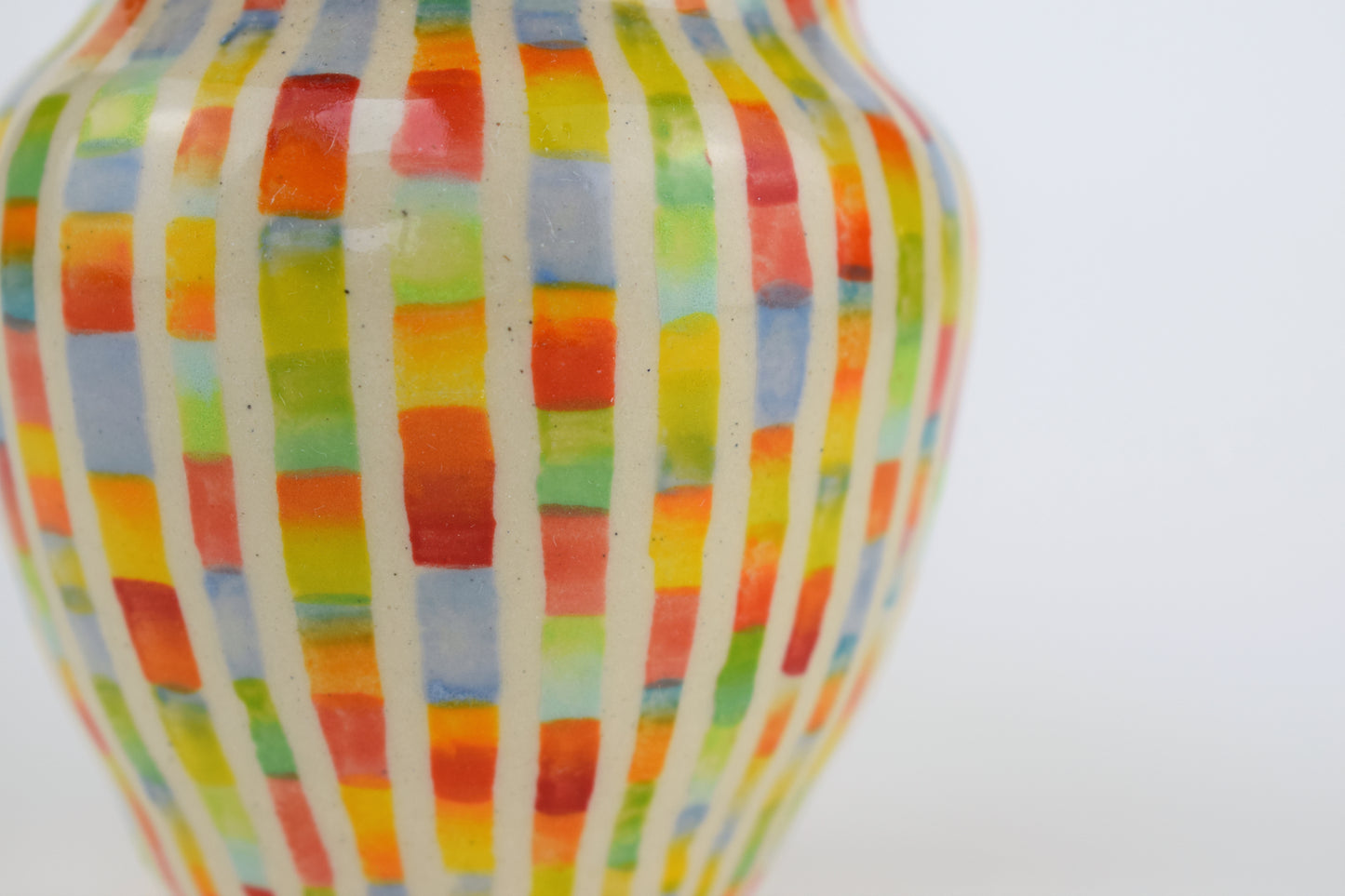 Rainbow Ribbon Vase II