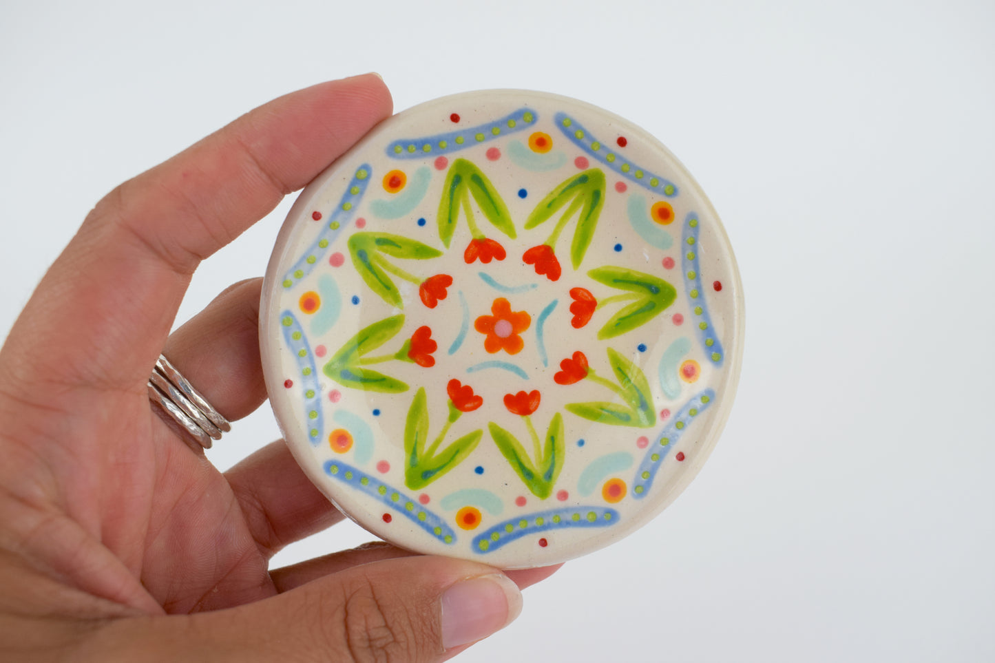 Summer Garden Trinket Dish