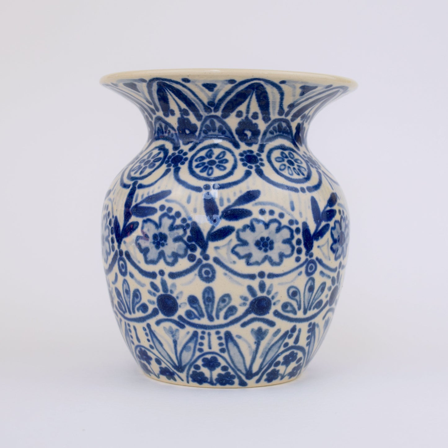 Indigo Harmony Mini Vase