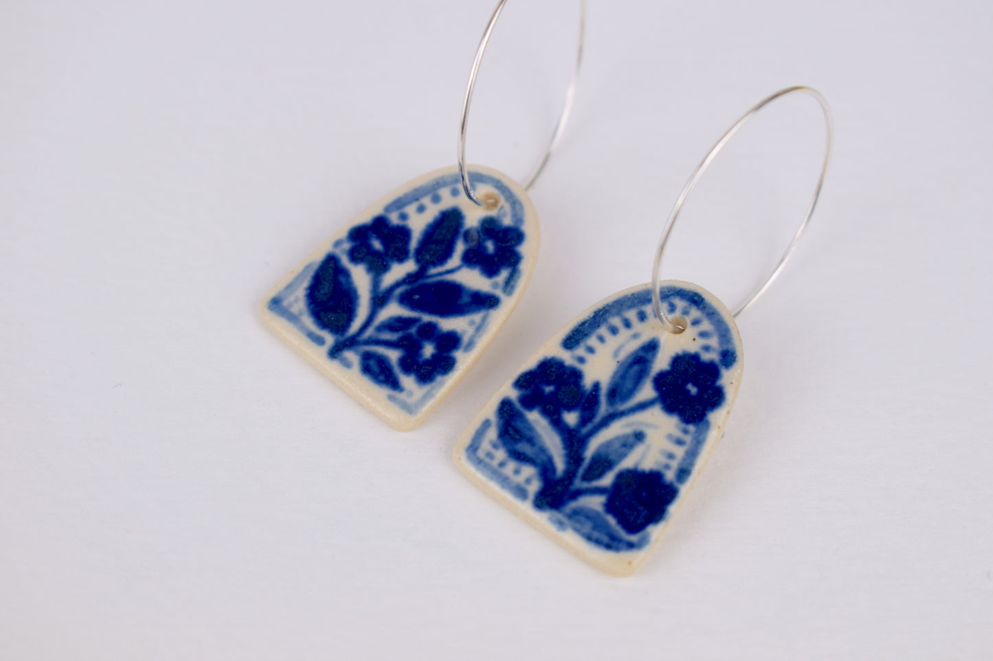 Blue Bouquet Earrings