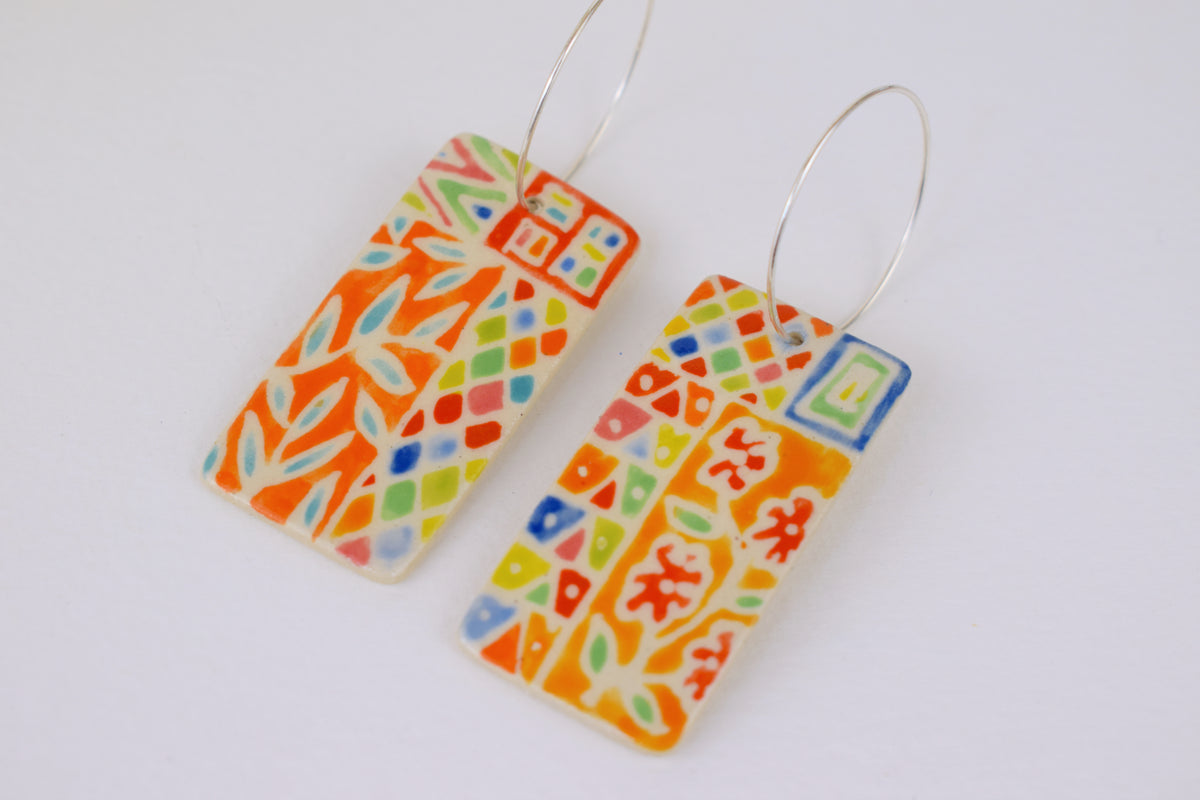 Imperfect Patchwork Dream Earrings
