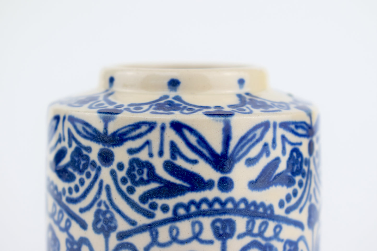 Indigo Bloom Vase