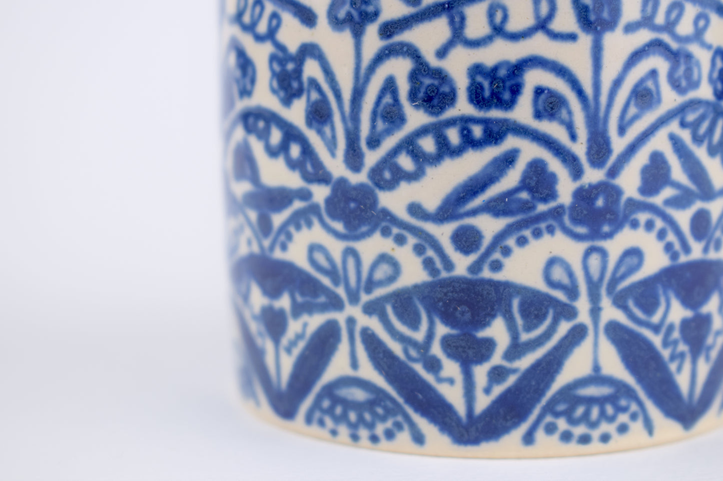 Indigo Bloom Vase