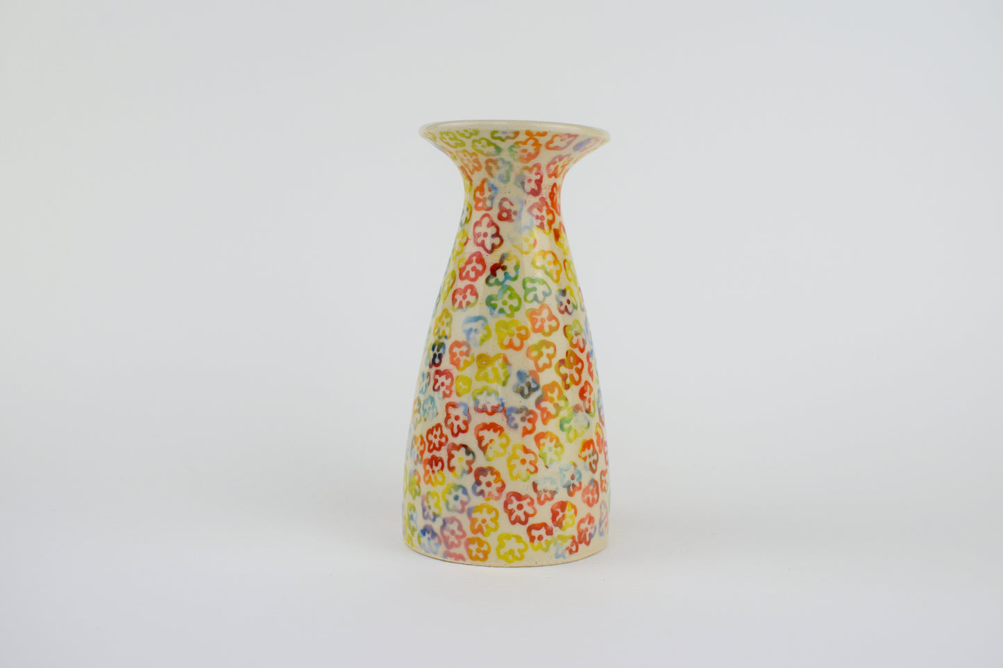Rainbow Flower Vase