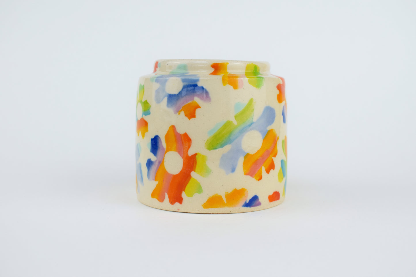Rainbow Bloom Mini Vase