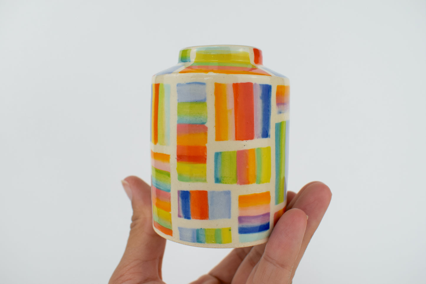 Colourful Cubes Vase