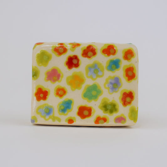 Green Floral Photo Holder