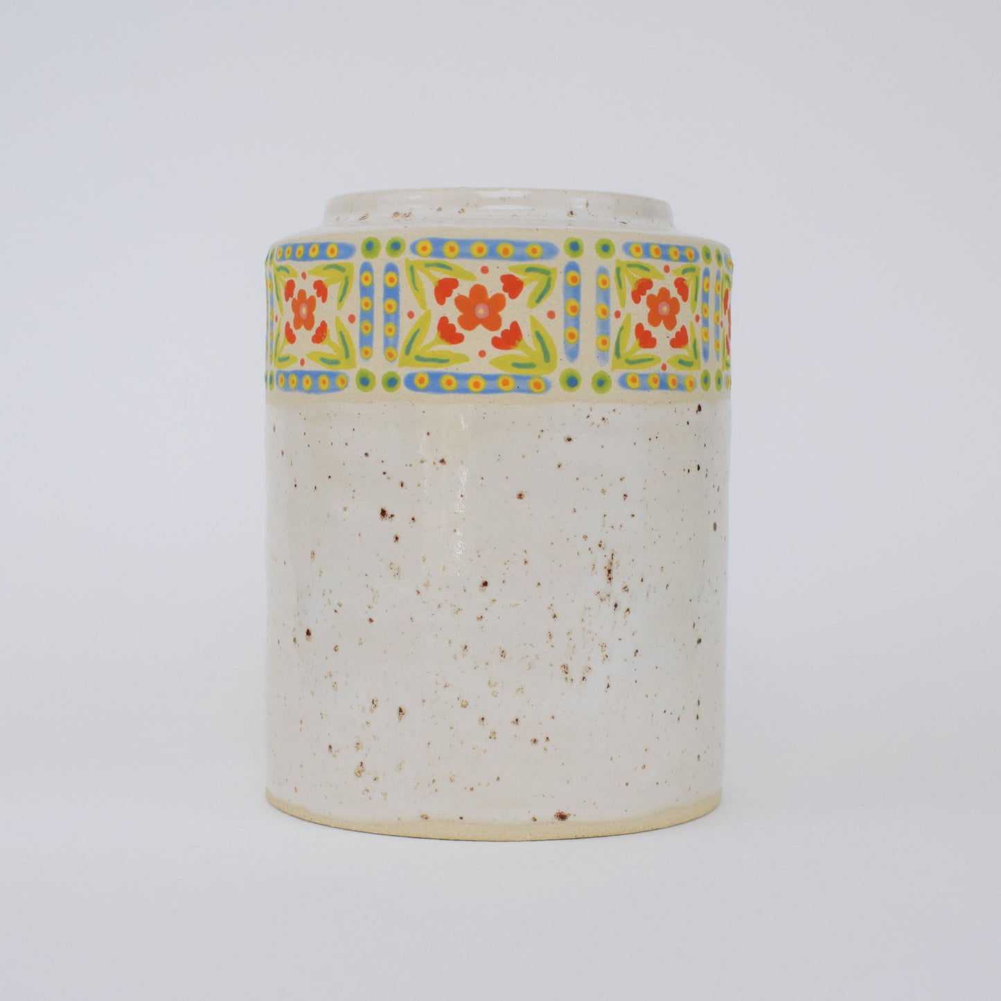 Tile Bloom Border Vase