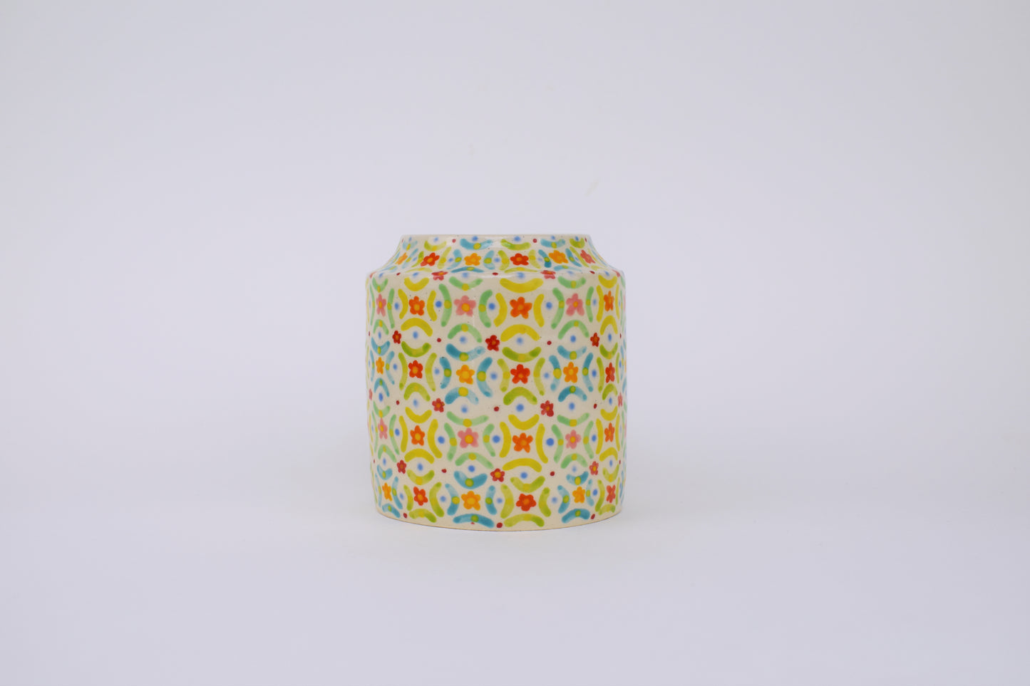 Floral Tile Vase