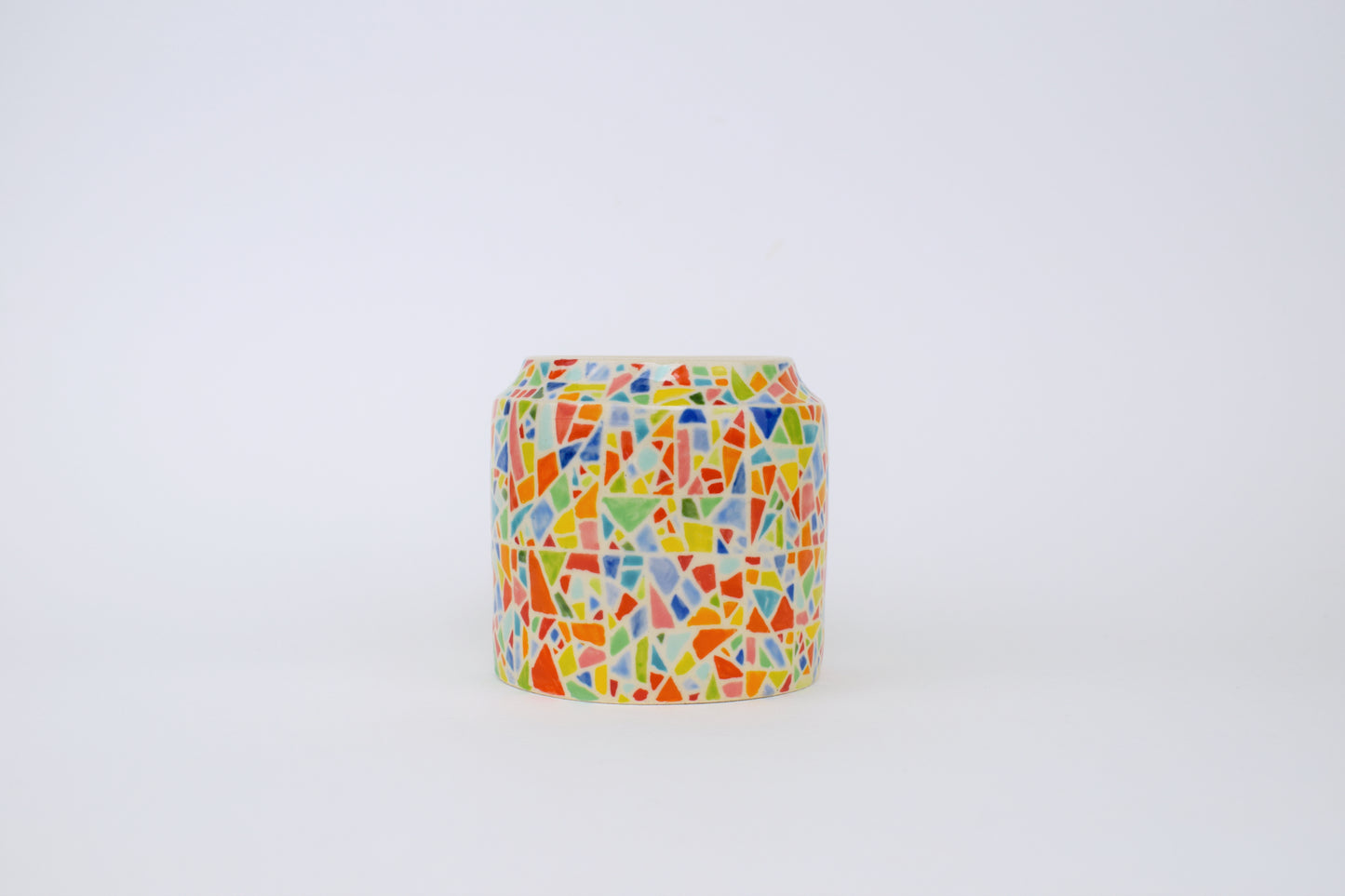 Stained Glass Window Vase