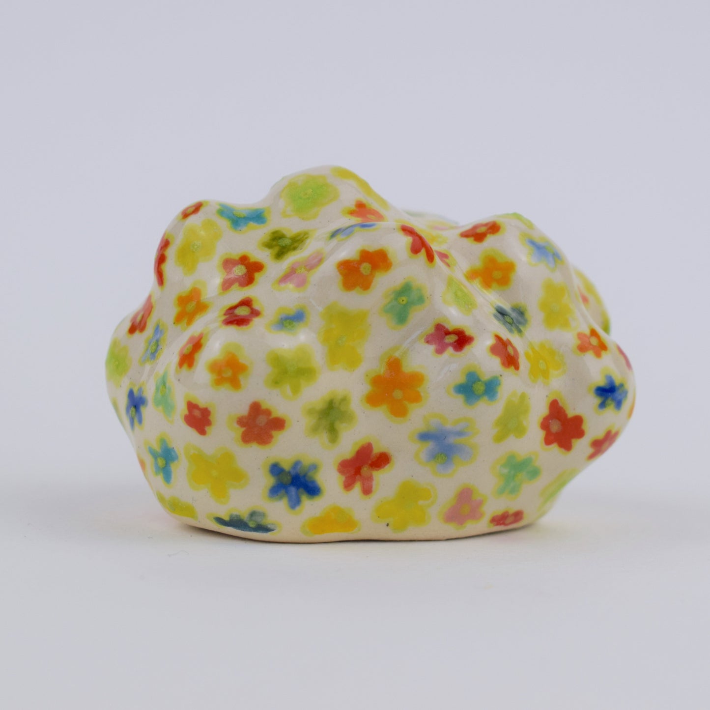 Green Floral Blob