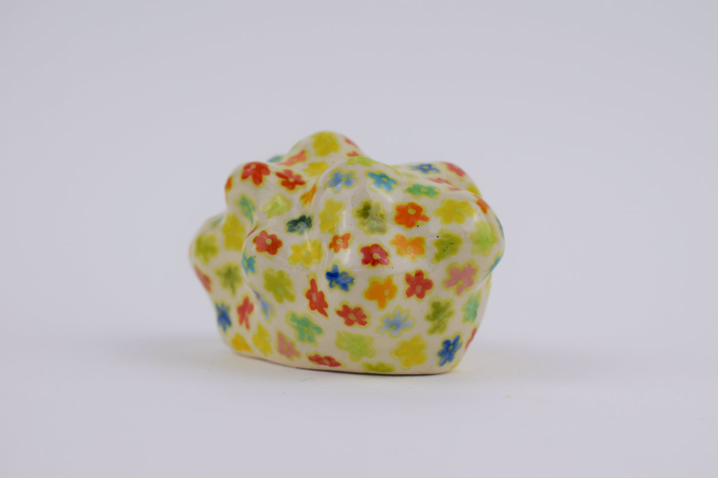 Green Floral Blob