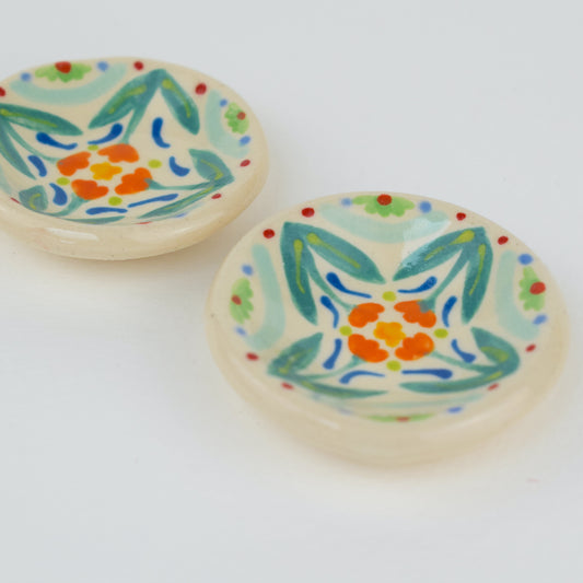 Floral Harmony Trinket Dish