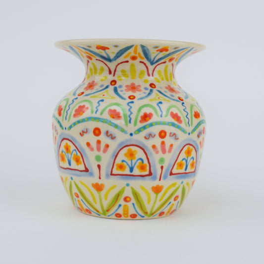 Floral Harmony Mini Vase