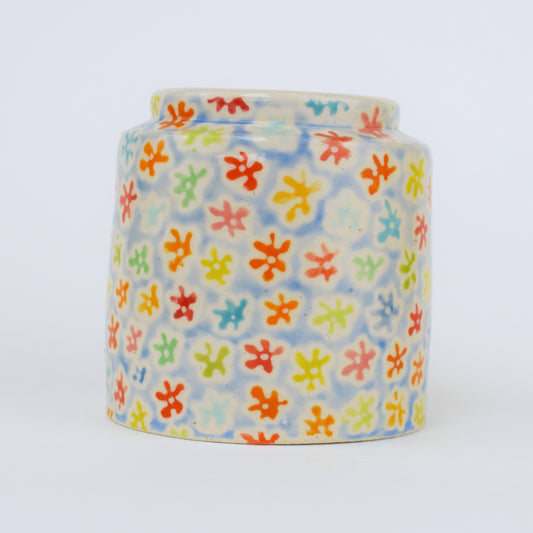 Multicoloured Meadow Mini Vase