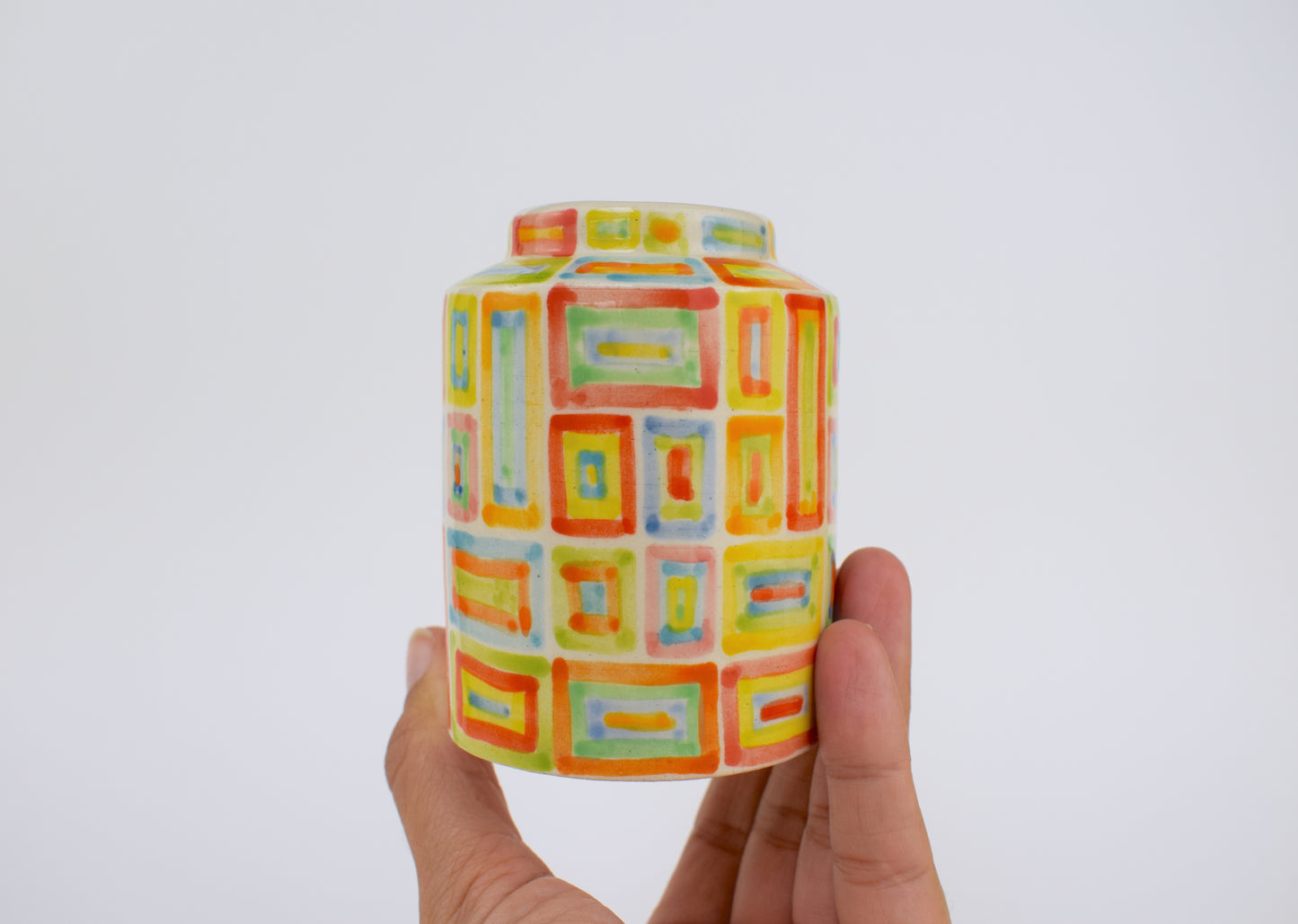 Nestling Square Mini Vase