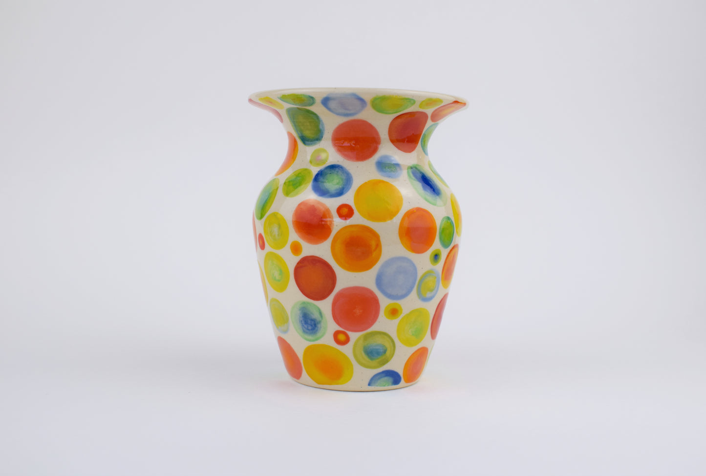 Rainbow Spot Vase II