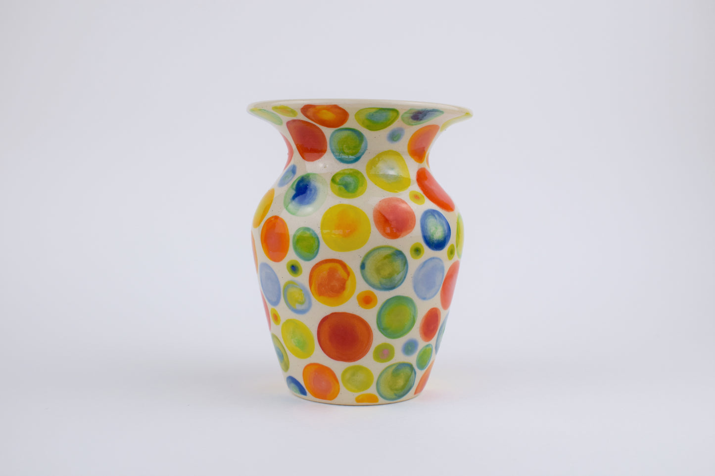 Rainbow Spot Vase II