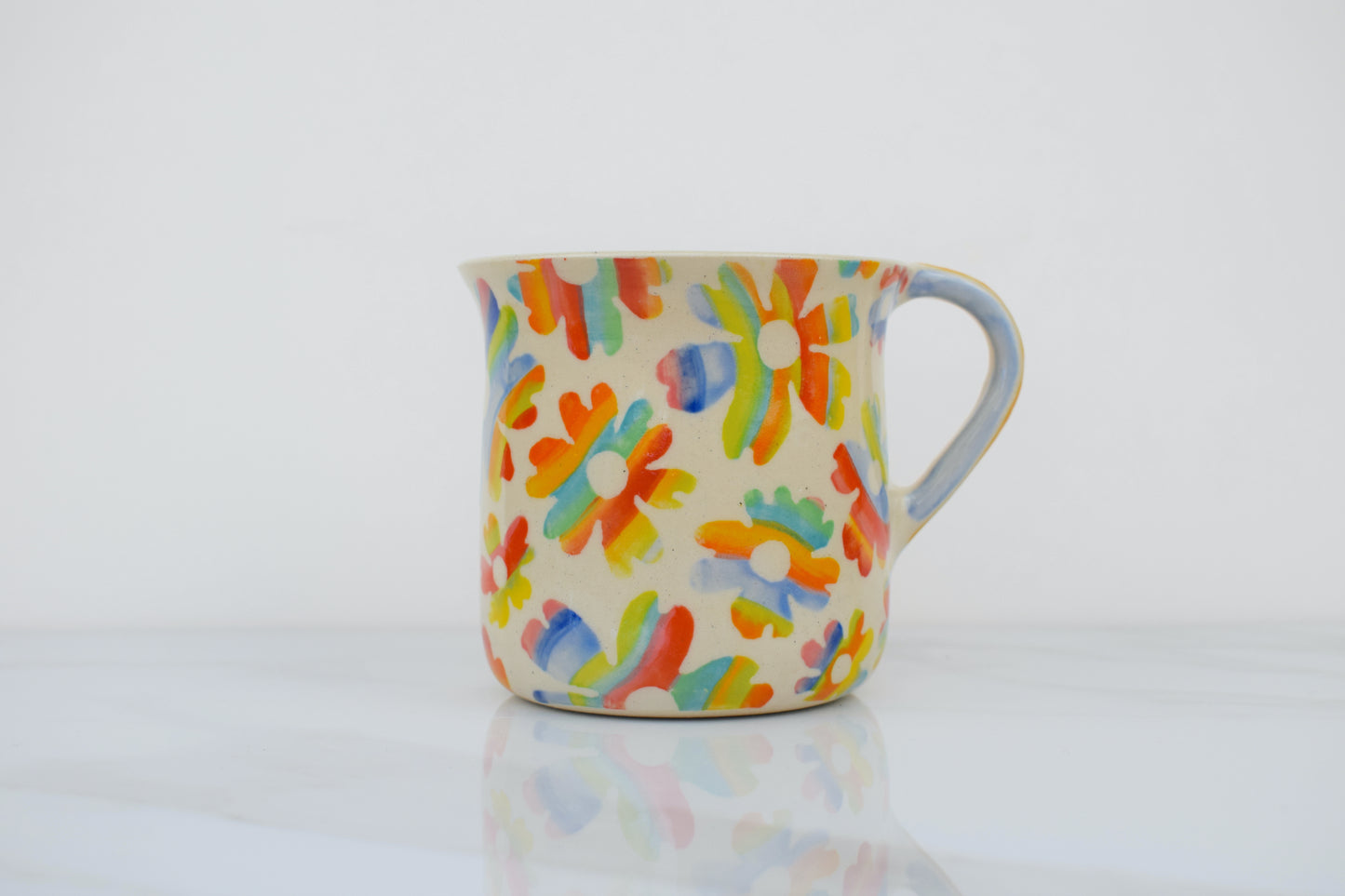 Imperfect Floral Mug