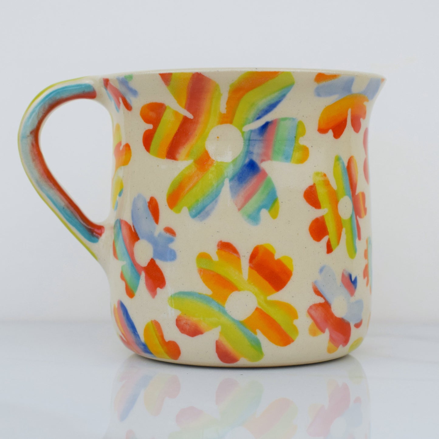 Imperfect Floral Mug