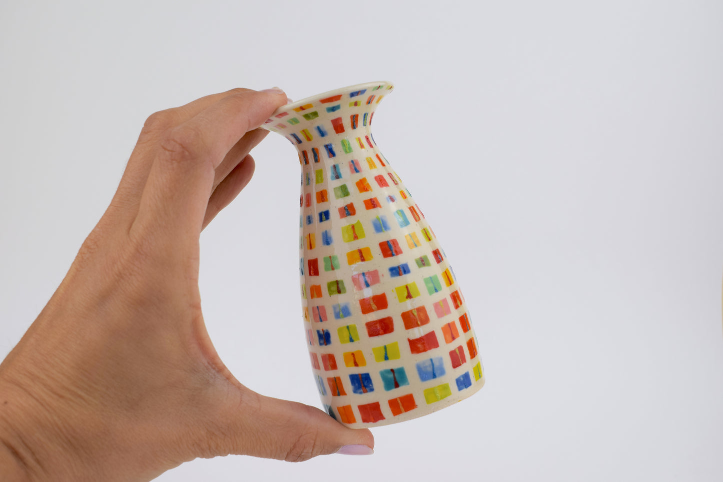 Square Dance Mini Vase II