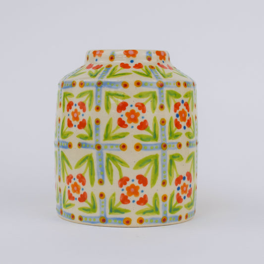 Tiled Bloom Vase II